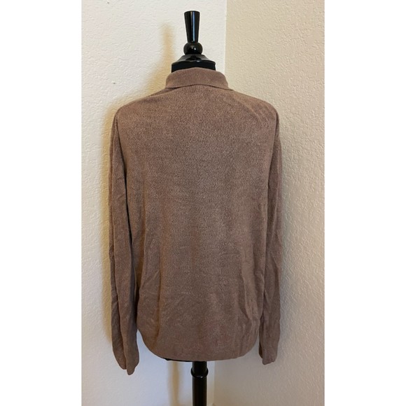 Mens-Dockers Lightweight Collared Button Knit Sweater - Sz XL - Picture 5 of 10